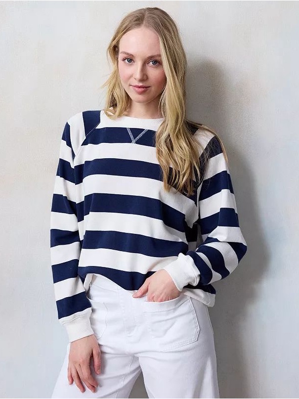 Lc Lauren Conrad French Terry Crewneck Sweatshirt